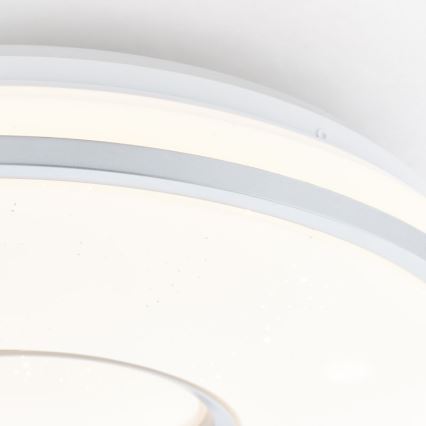Brilliant - LED RGBW Zatemnitvena stropna svetilka VISITATION LED/24W/230V 3000-6500K + Daljinski upravljalnik