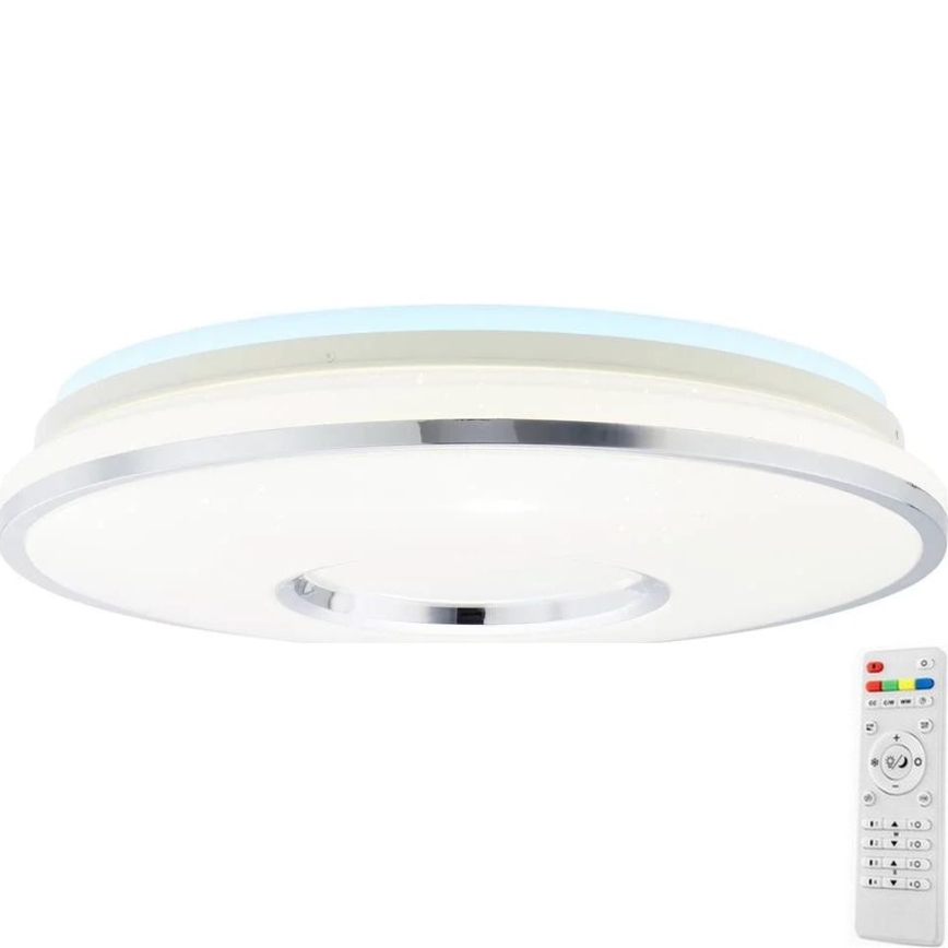 Brilliant - LED RGBW Zatemnitvena stropna svetilka VISITATION LED/32W/230V 3000-6500K + Daljinski upravljalnik