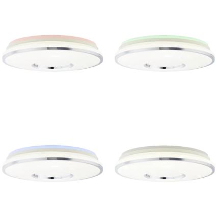 Brilliant - LED RGBW Zatemnitvena stropna svetilka VISITATION LED/32W/230V 3000-6500K + Daljinski upravljalnik