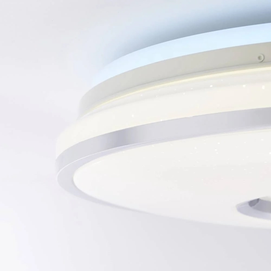 Brilliant - LED RGBW Zatemnitvena stropna svetilka VISITATION LED/32W/230V 3000-6500K + Daljinski upravljalnik