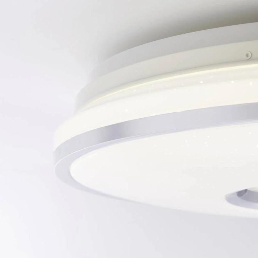 Brilliant - LED RGBW Zatemnitvena stropna svetilka VISITATION LED/32W/230V 3000-6500K + Daljinski upravljalnik