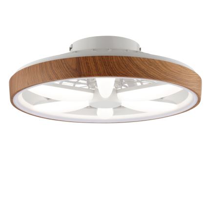 Brilliant - LED RGBW Zatemnitveni stropni ventilator GAIANO LED/24W/230V 2700-6500K pr. 48 cm rjava + Daljinski upravljalnik