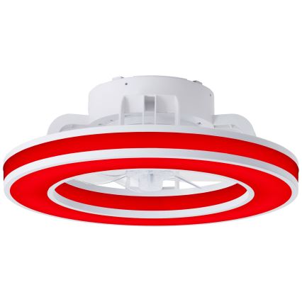Brilliant - LED RGBW Zatemnitveni stropni ventilator MONDELLO LED/26W/230V 2700-6500K pr. 41,5 cm bela + Daljinski upravljalnik