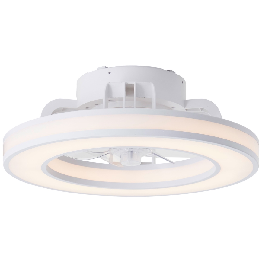Brilliant - LED RGBW Zatemnitveni stropni ventilator MONDELLO LED/26W/230V 2700-6500K pr. 41,5 cm bela + Daljinski upravljalnik