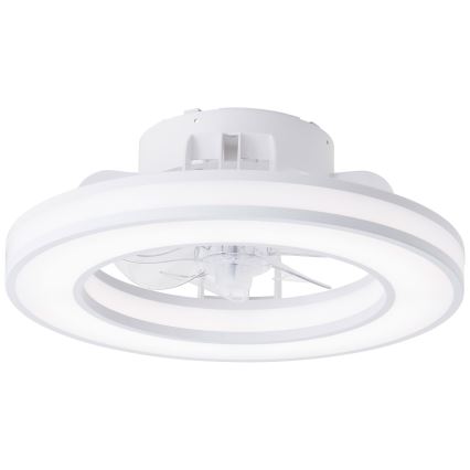 Brilliant - LED RGBW Zatemnitveni stropni ventilator MONDELLO LED/26W/230V 2700-6500K pr. 41,5 cm bela + Daljinski upravljalnik