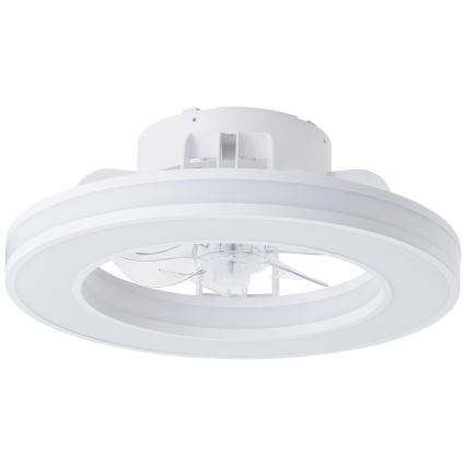 Brilliant - LED RGBW Zatemnitveni stropni ventilator MONDELLO LED/26W/230V 2700-6500K pr. 41,5 cm bela + Daljinski upravljalnik