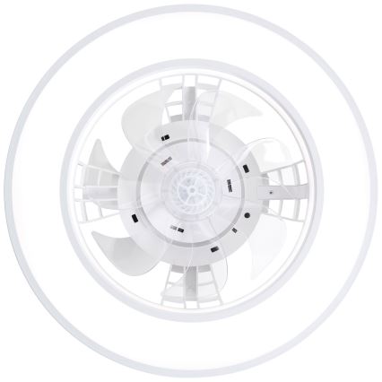 Brilliant - LED RGBW Zatemnitveni stropni ventilator MONDELLO LED/26W/230V 2700-6500K pr. 41,5 cm bela + Daljinski upravljalnik