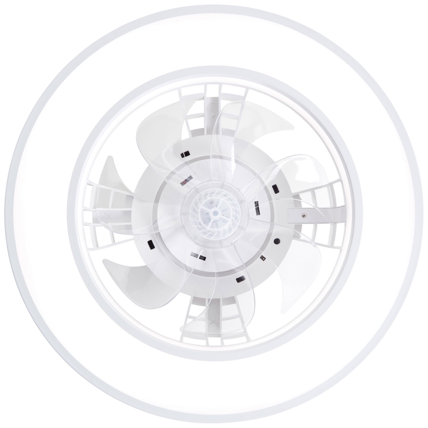 Brilliant - LED RGBW Zatemnitveni stropni ventilator MONDELLO LED/26W/230V 2700-6500K pr. 41,5 cm bela + Daljinski upravljalnik