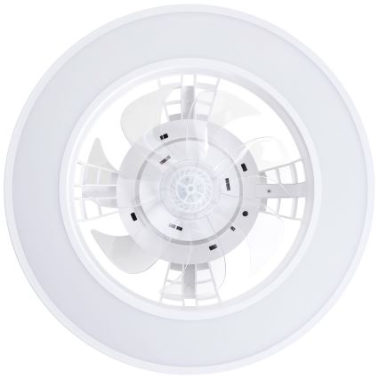Brilliant - LED RGBW Zatemnitveni stropni ventilator MONDELLO LED/26W/230V 2700-6500K pr. 41,5 cm bela + Daljinski upravljalnik