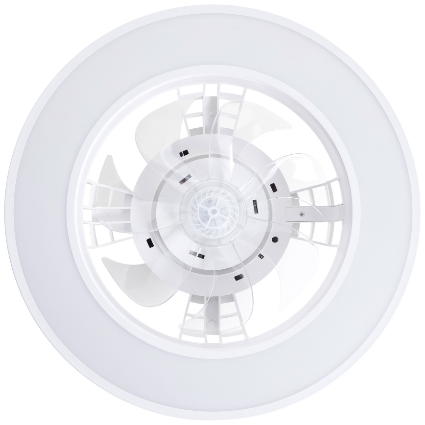 Brilliant - LED RGBW Zatemnitveni stropni ventilator MONDELLO LED/26W/230V 2700-6500K pr. 41,5 cm bela + Daljinski upravljalnik