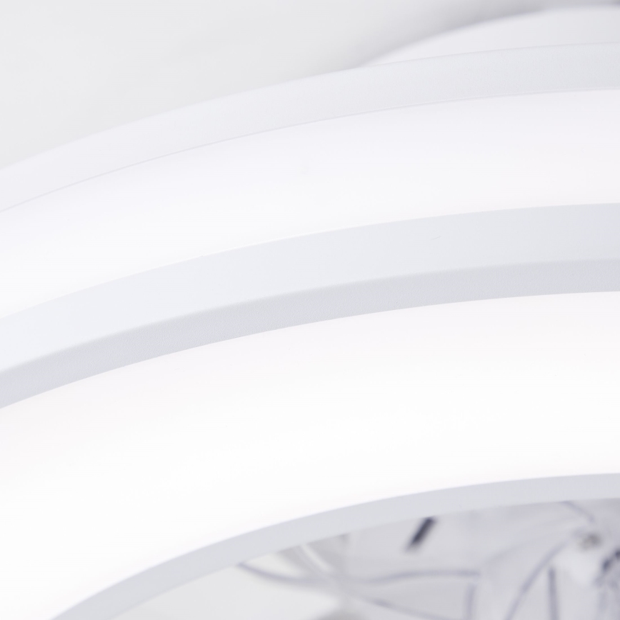 Brilliant - LED RGBW Zatemnitveni stropni ventilator MONDELLO LED/26W/230V 2700-6500K pr. 41,5 cm bela + Daljinski upravljalnik
