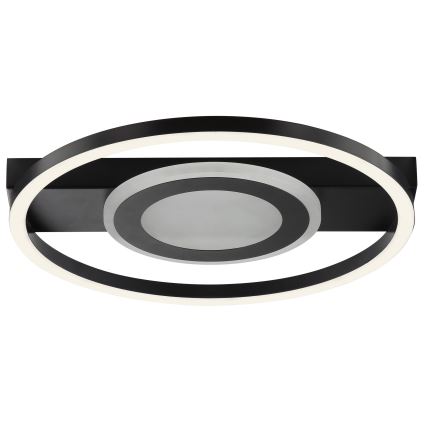 Brilliant - LED RGBW zatemnljivo stropno svetilo MAUREEN LED/20W/230V 3000-6500K črna + daljinski upravljalnik