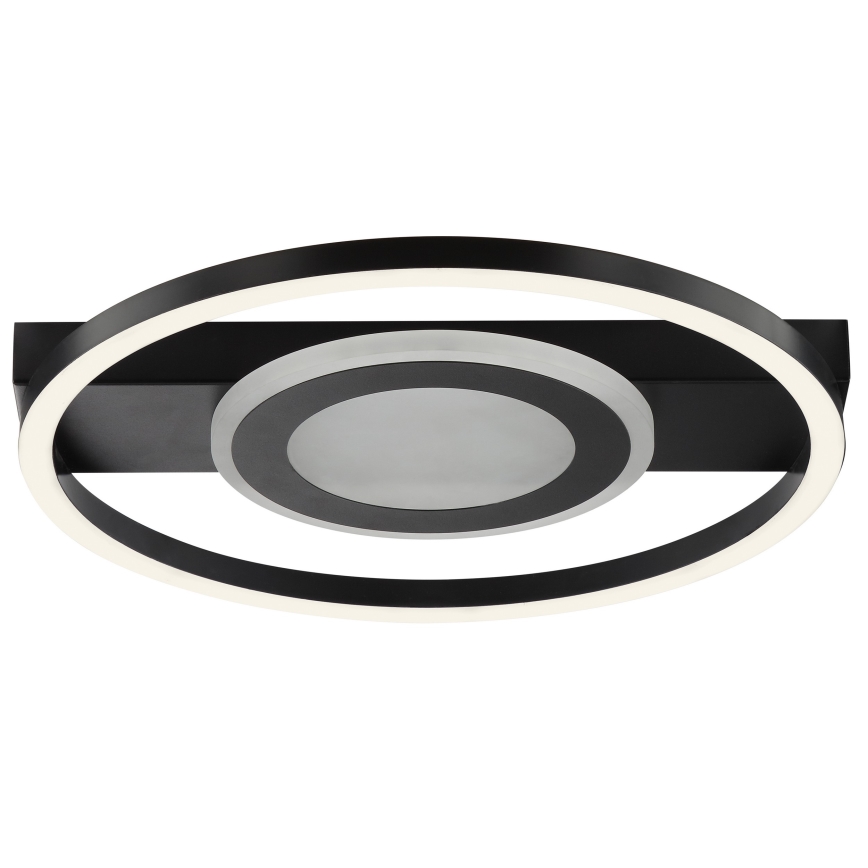 Brilliant - LED RGBW zatemnljivo stropno svetilo MAUREEN LED/20W/230V 3000-6500K črna + daljinski upravljalnik