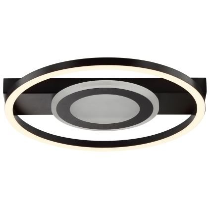 Brilliant - LED RGBW zatemnljivo stropno svetilo MAUREEN LED/20W/230V 3000-6500K črna + daljinski upravljalnik