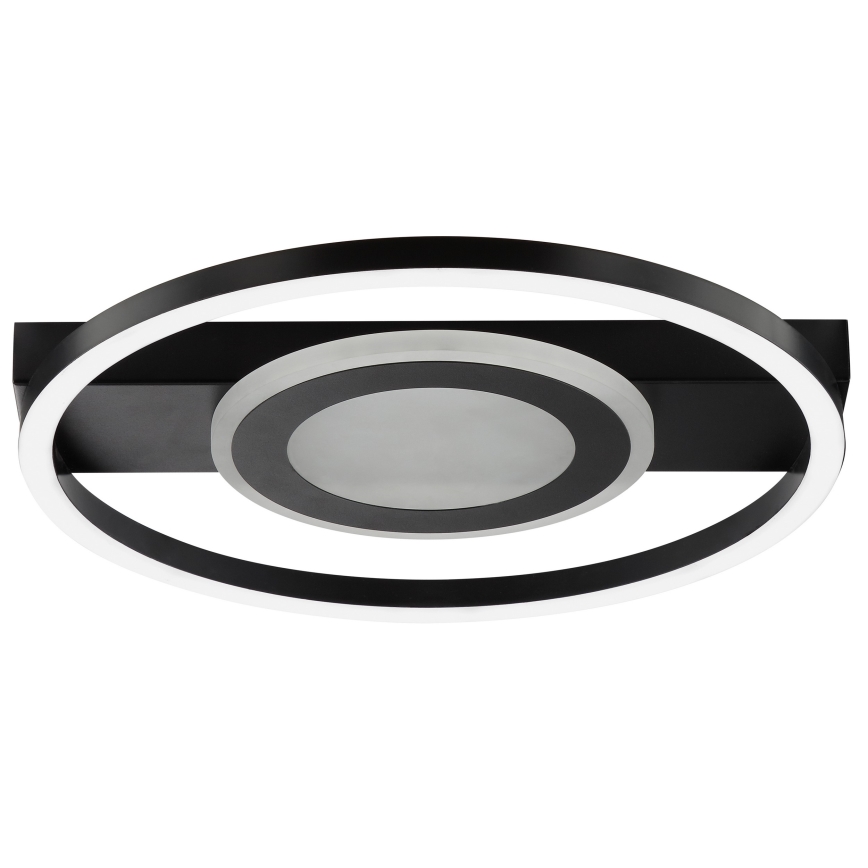 Brilliant - LED RGBW zatemnljivo stropno svetilo MAUREEN LED/20W/230V 3000-6500K črna + daljinski upravljalnik