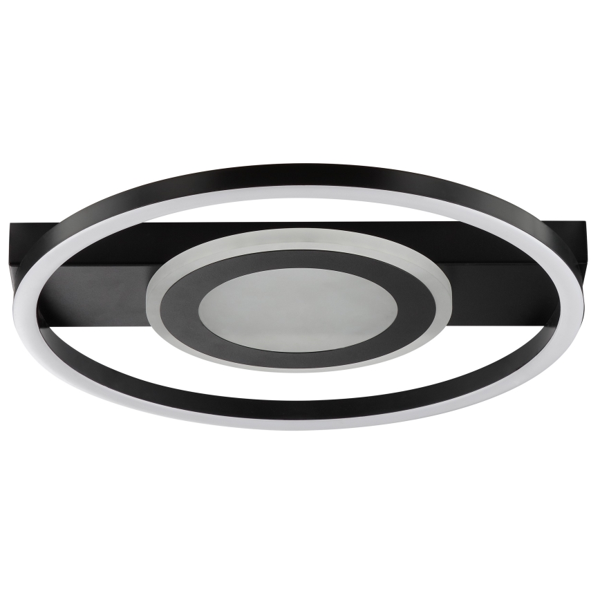 Brilliant - LED RGBW zatemnljivo stropno svetilo MAUREEN LED/20W/230V 3000-6500K črna + daljinski upravljalnik