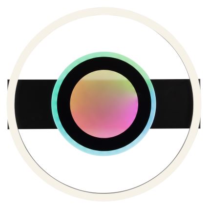 Brilliant - LED RGBW zatemnljivo stropno svetilo MAUREEN LED/20W/230V 3000-6500K črna + daljinski upravljalnik