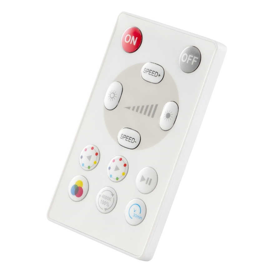 Brilliant - LED RGBW zatemnjiva stropna svetilka LUMARO LED/22W/230V 4000K Ø 42 cm bela + daljinski upravljalnik