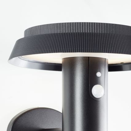 Brilliant - LED Solarna stenska svetilka s senzorjem ALVERO LED/4W/3,7V IP44