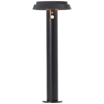 Brilliant - LED Solarna svetilka s senzorjem ALVERO LED/4W/3,7V 50 cm IP44 črna