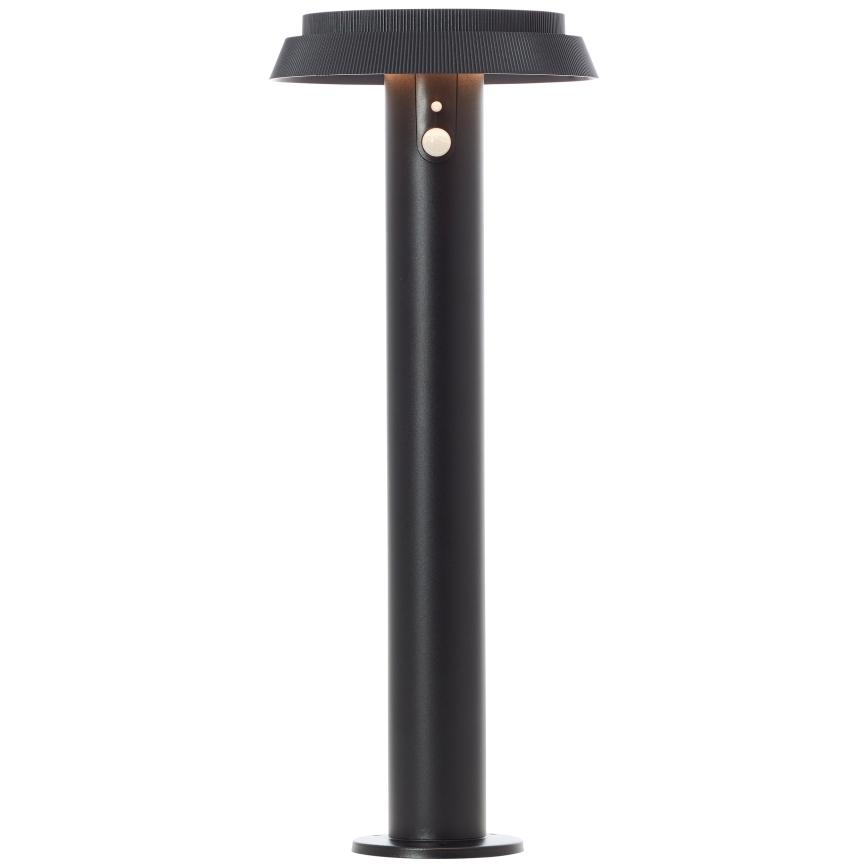 Brilliant - LED Solarna svetilka s senzorjem ALVERO LED/4W/3,7V 50 cm IP44 črna