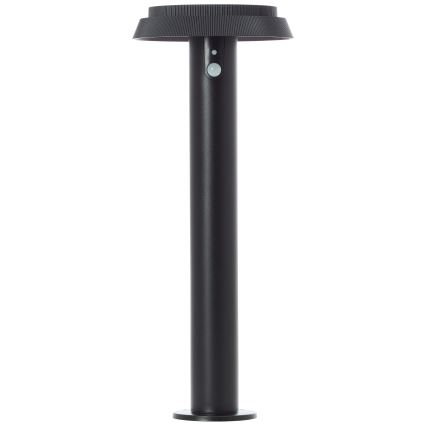 Brilliant - LED Solarna svetilka s senzorjem ALVERO LED/4W/3,7V 50 cm IP44 črna