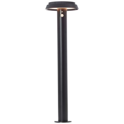 Brilliant - LED Solarna svetilka s senzorjem ALVERO LED/4W/3,7V 70 cm IP44 črna