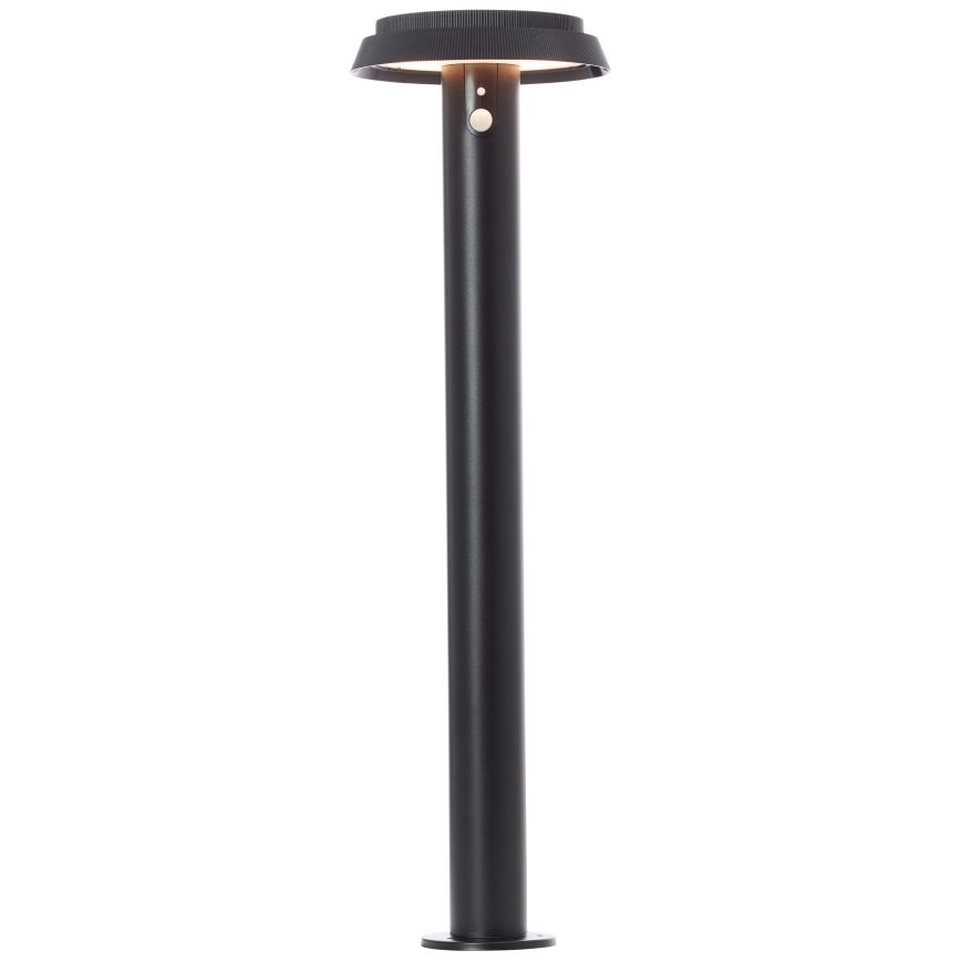 Brilliant - LED Solarna svetilka s senzorjem ALVERO LED/4W/3,7V 70 cm IP44 črna