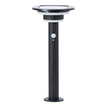 Brilliant - LED Solarna svetilka s senzorjem GARVINA LED/3W/3,7V 45 cm IP44 črna