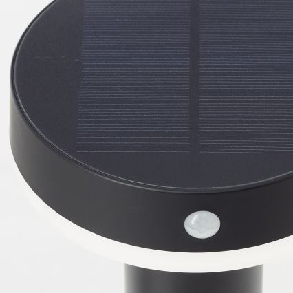 Brilliant - LED Solarna svetilka s senzorjem MAGUA LED/4W/3,7V 50,2 cm IP44 črna