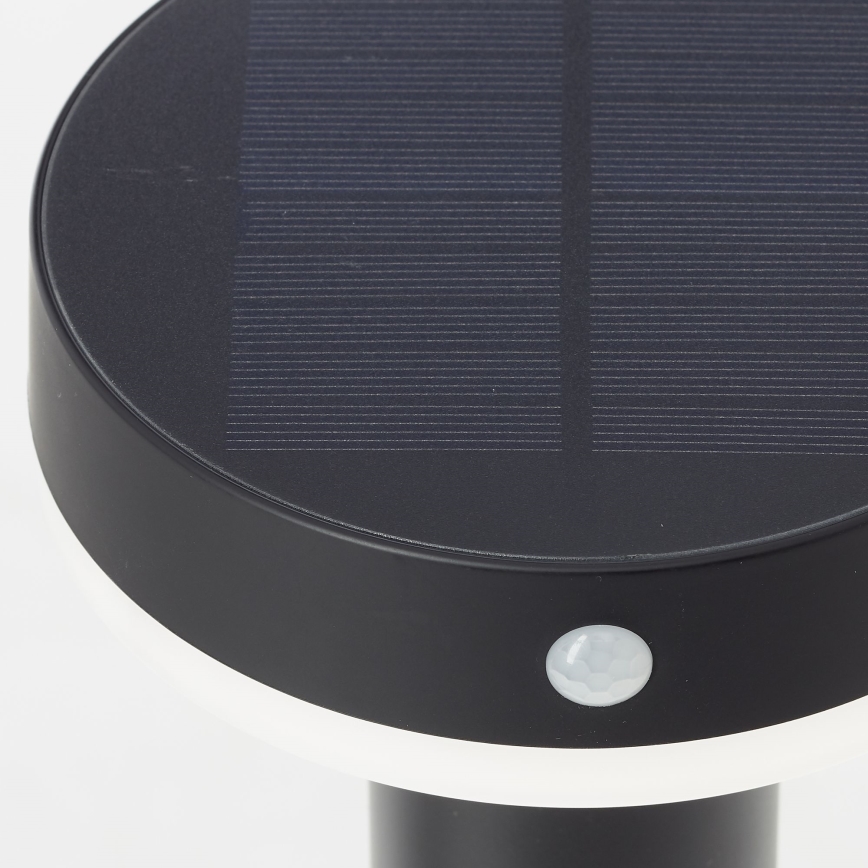 Brilliant - LED Solarna svetilka s senzorjem MAGUA LED/4W/3,7V 50,2 cm IP44 črna