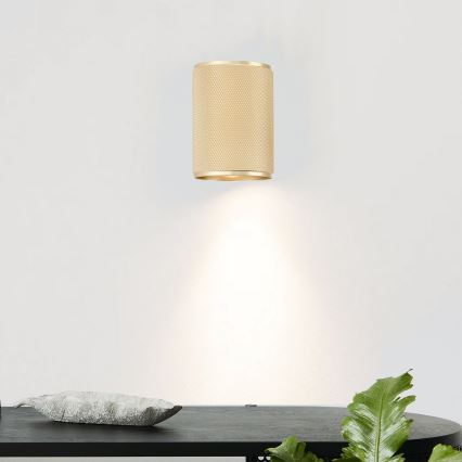 Brilliant - LED Stenska svetilka MARTY 1xGU10/5W/230V zlata