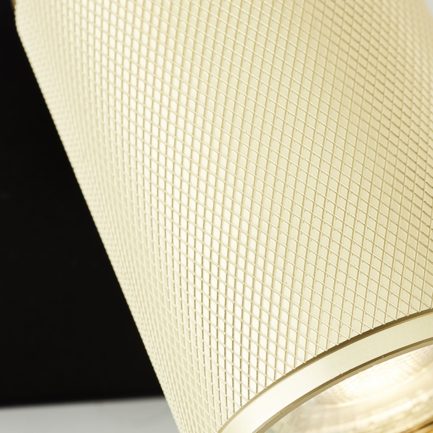 Brilliant - LED Stenski reflektor MARTY 1xGU10/5W/230V zlata