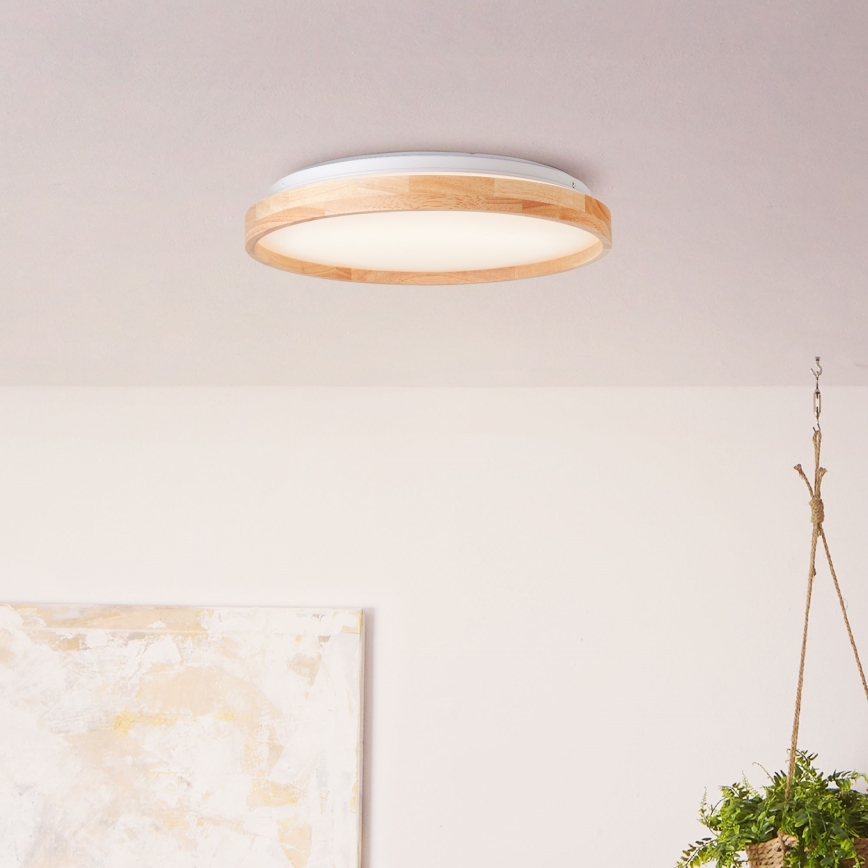 Brilliant - LED Stropna svetilka ALSON LED/26W/230V 3000/4500K pr. 39,5 cm guma fig - FSC certifikat