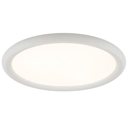 Brilliant - LED stropna svetilka CARLOZ LED/16W/230V, z možnostjo zatemnitve, premer 30 cm, bela