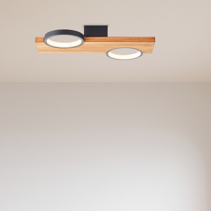 Brilliant - LED Stropna svetilka CHEESY LED/14W/230V bor - FSC certifikat
