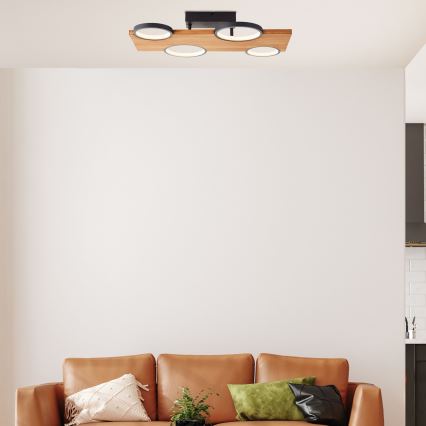 Brilliant - LED Stropna svetilka CHEESY LED/28W/230V bor - FSC certifikat