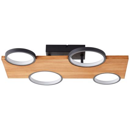Brilliant - LED Stropna svetilka CHEESY LED/28W/230V bor - FSC certifikat
