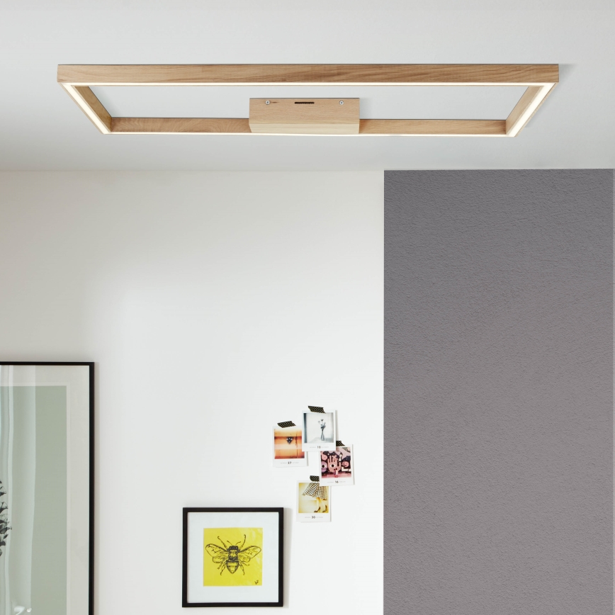 Brilliant - LED Stropna svetilka DELGROSSO LED/24W/230V 3000K hrast