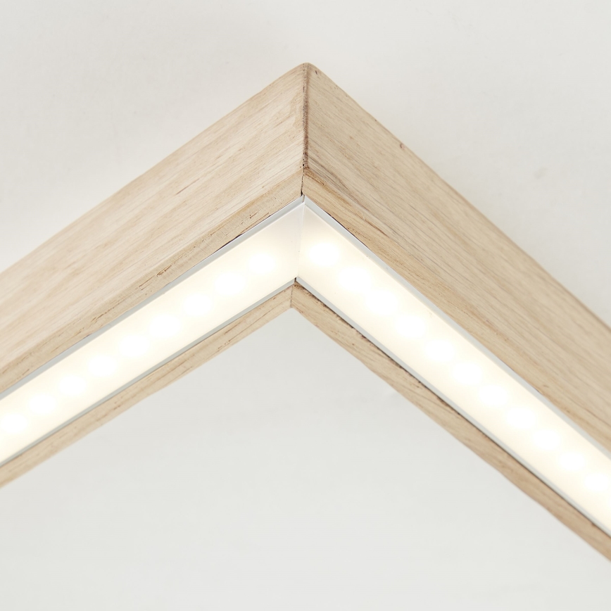 Brilliant - LED Stropna svetilka DELGROSSO LED/24W/230V 3000K hrast