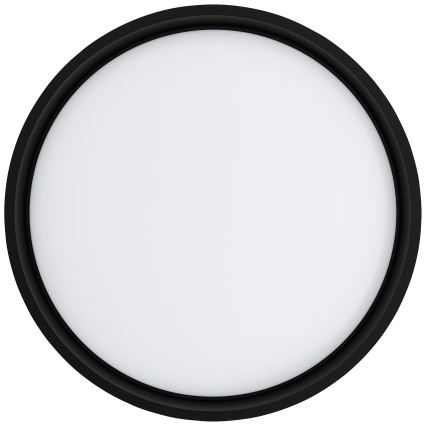 Brilliant - LED Stropna svetilka KALMAR LED/26W/230V 3000K pr. 39 cm črna