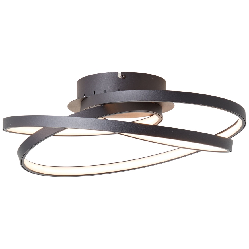 Brilliant - LED Stropna svetilka LABYRINTH LED/40W/230V pr. 39,5 cm črna