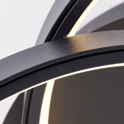Brilliant - LED Stropna svetilka LABYRINTH LED/40W/230V pr. 39,5 cm črna