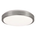 Brilliant - LED Stropna svetilka LIVIUS LED/18W/230V pr. 28 cm 3000K mat krom