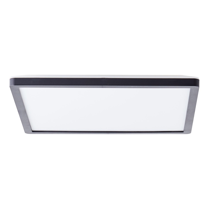 Brilliant - LED stropna svetilka MILTON LED/18W/230V 29,3x29,3 cm črna