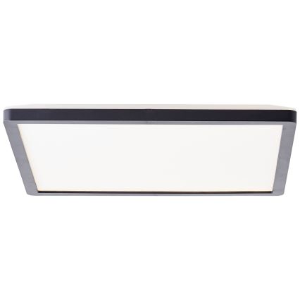 Brilliant - LED stropna svetilka MILTON LED/18W/230V 29,3x29,3 cm črna