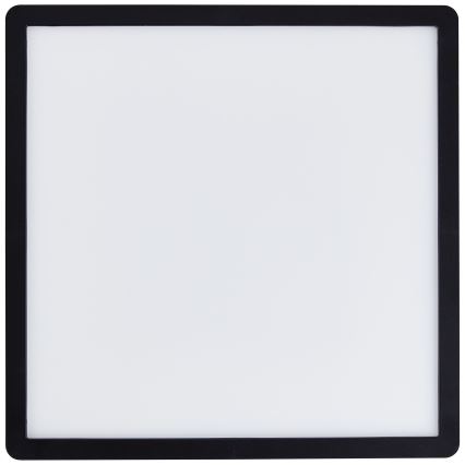 Brilliant - LED stropna svetilka MILTON LED/18W/230V 29,3x29,3 cm črna