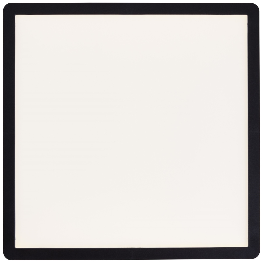 Brilliant - LED stropna svetilka MILTON LED/18W/230V 29,3x29,3 cm črna