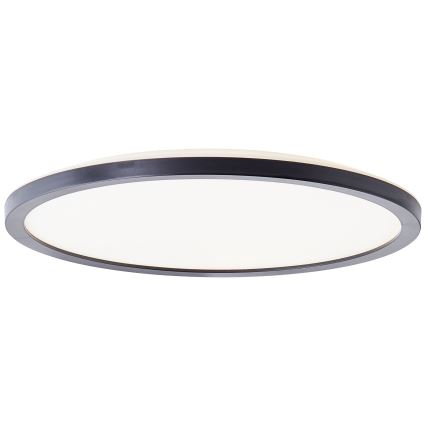 Brilliant - LED stropna svetilka MILTON LED/18W/230V pr. 29,3 cm črna