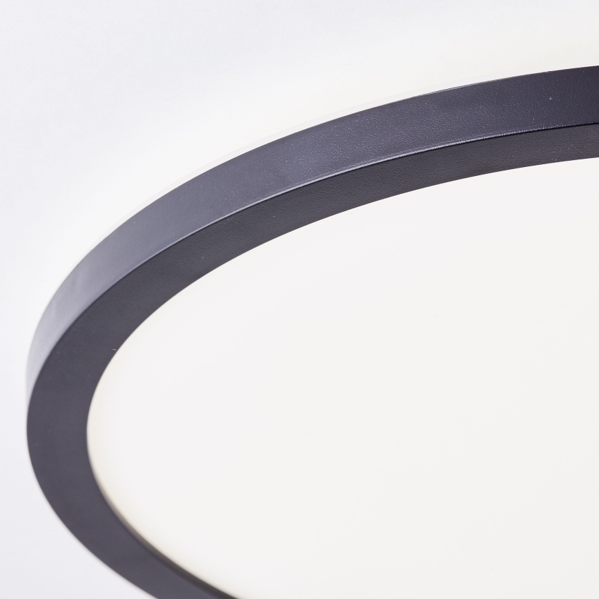 Brilliant - LED stropna svetilka MILTON LED/18W/230V pr. 29,3 cm črna